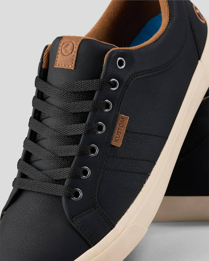 KUSTOM Finetime Classic Shoe Black