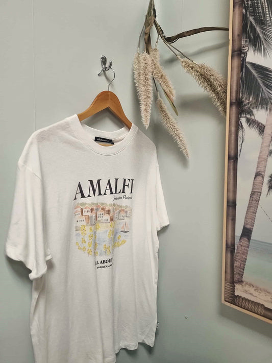 ALL ABOUT EVE Amalfi Relaxed Tee Vintage White