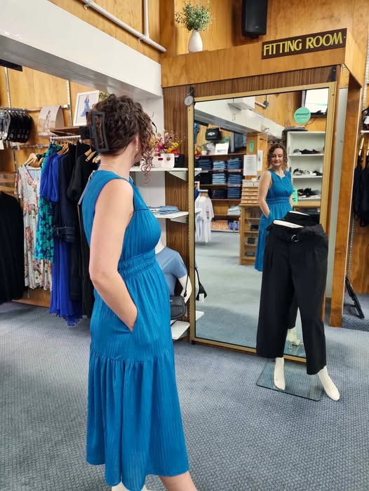ET ALIA Ava Dress Marine Blue