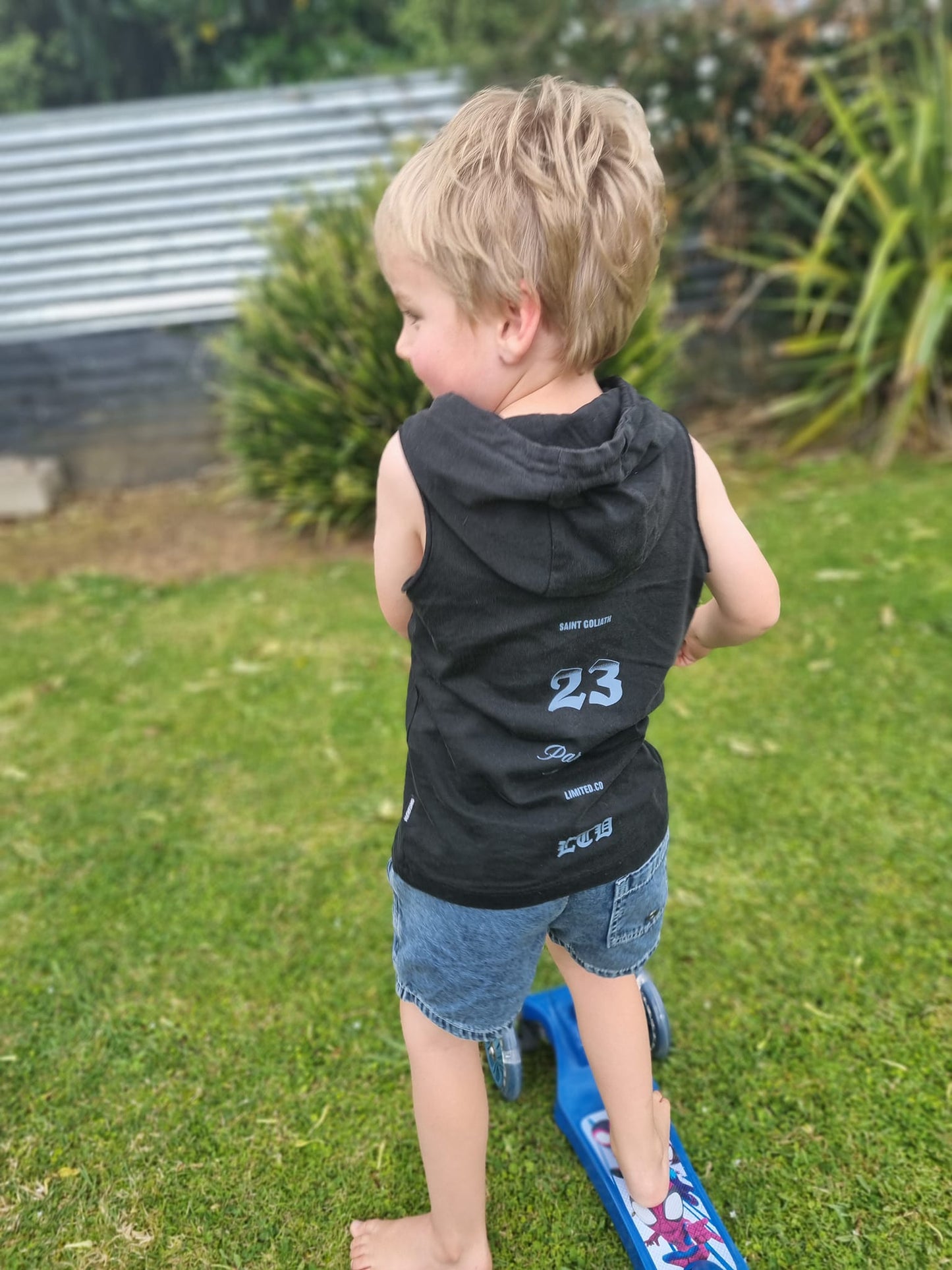 ST Goliath Elevate Hooded Muscle Tank 3 -7 years