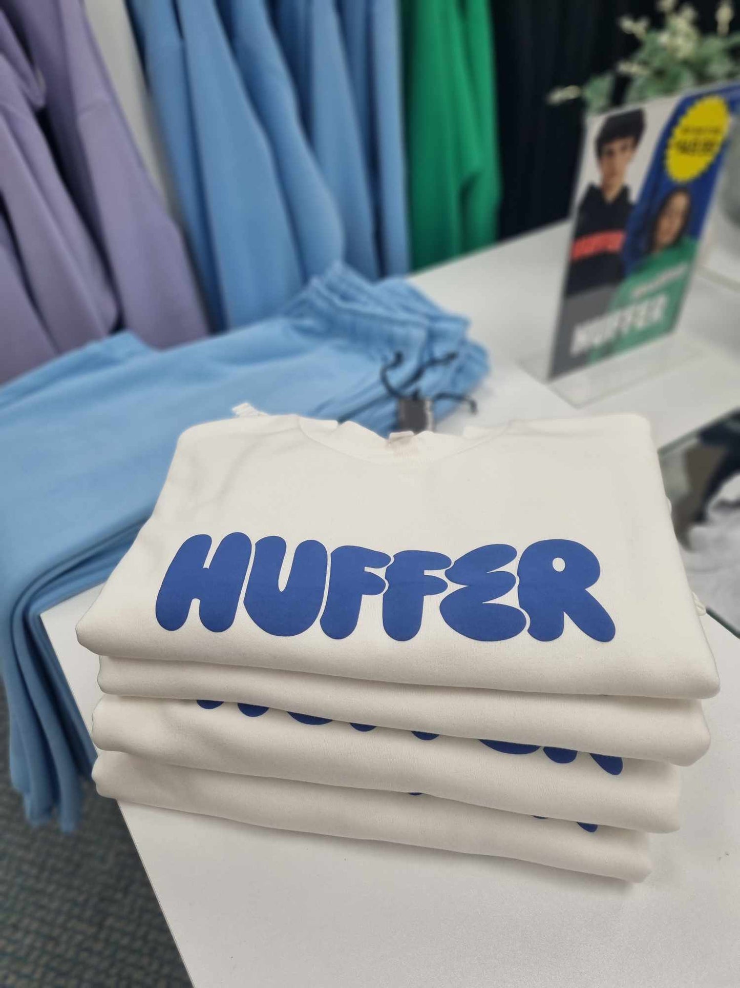 HUFFER Womens Arcade Juicy Crew Chalk