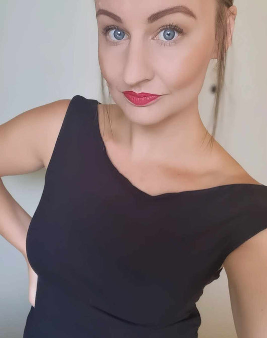 ALL ABOUT EVE Kylie Off the Shoulder Top Black