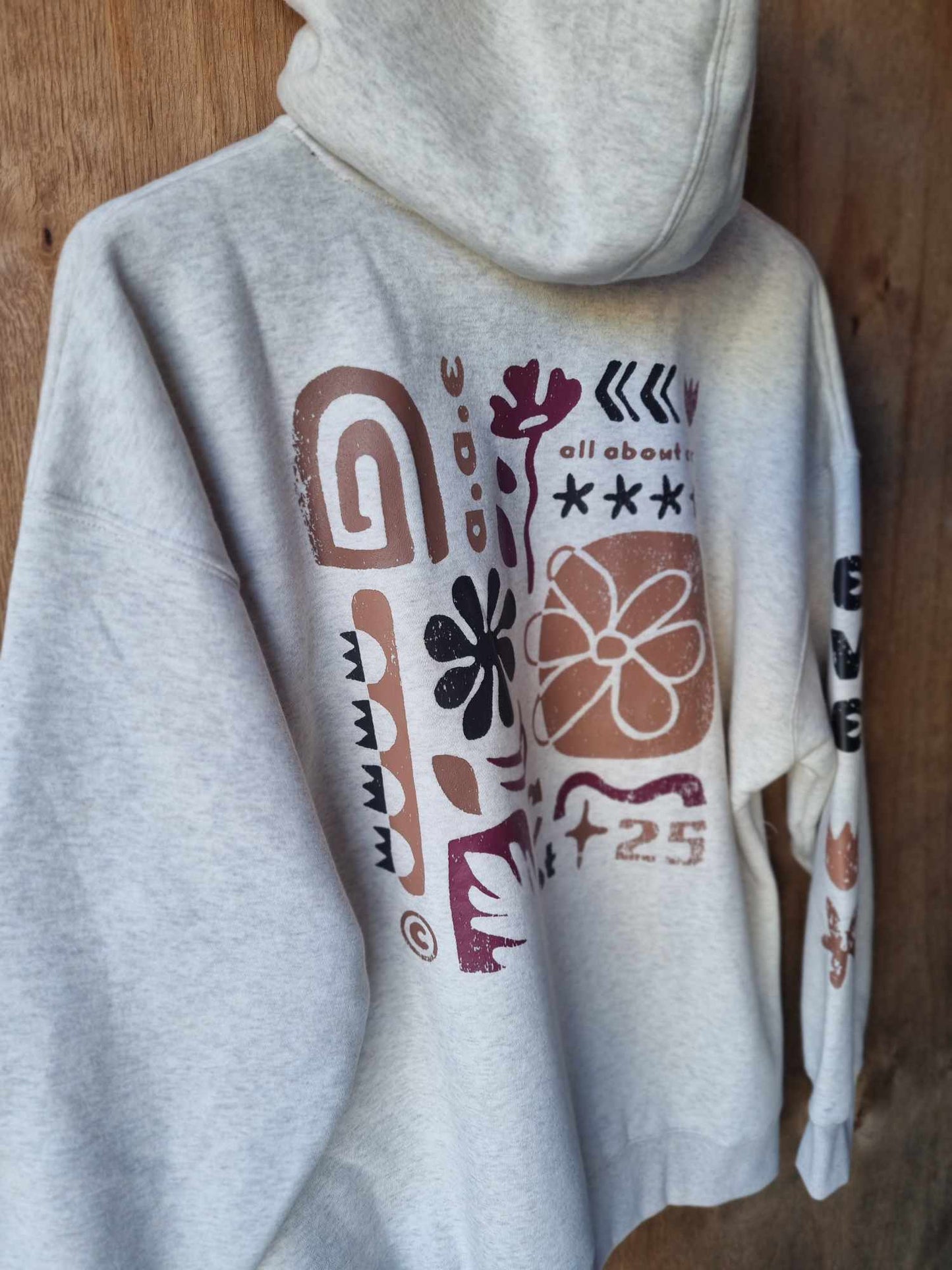 ALL ABOUT EVE Elements Hoodie Oatmarle