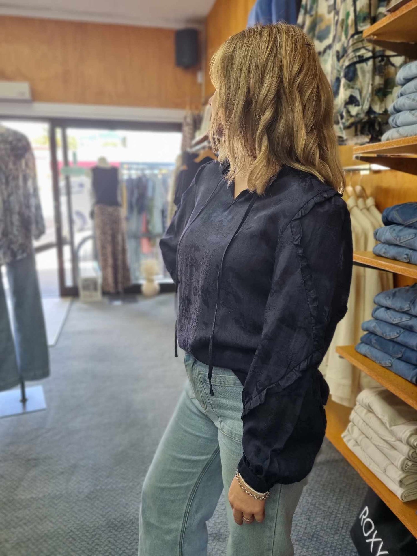 SEDUCE Trixie Top Navy