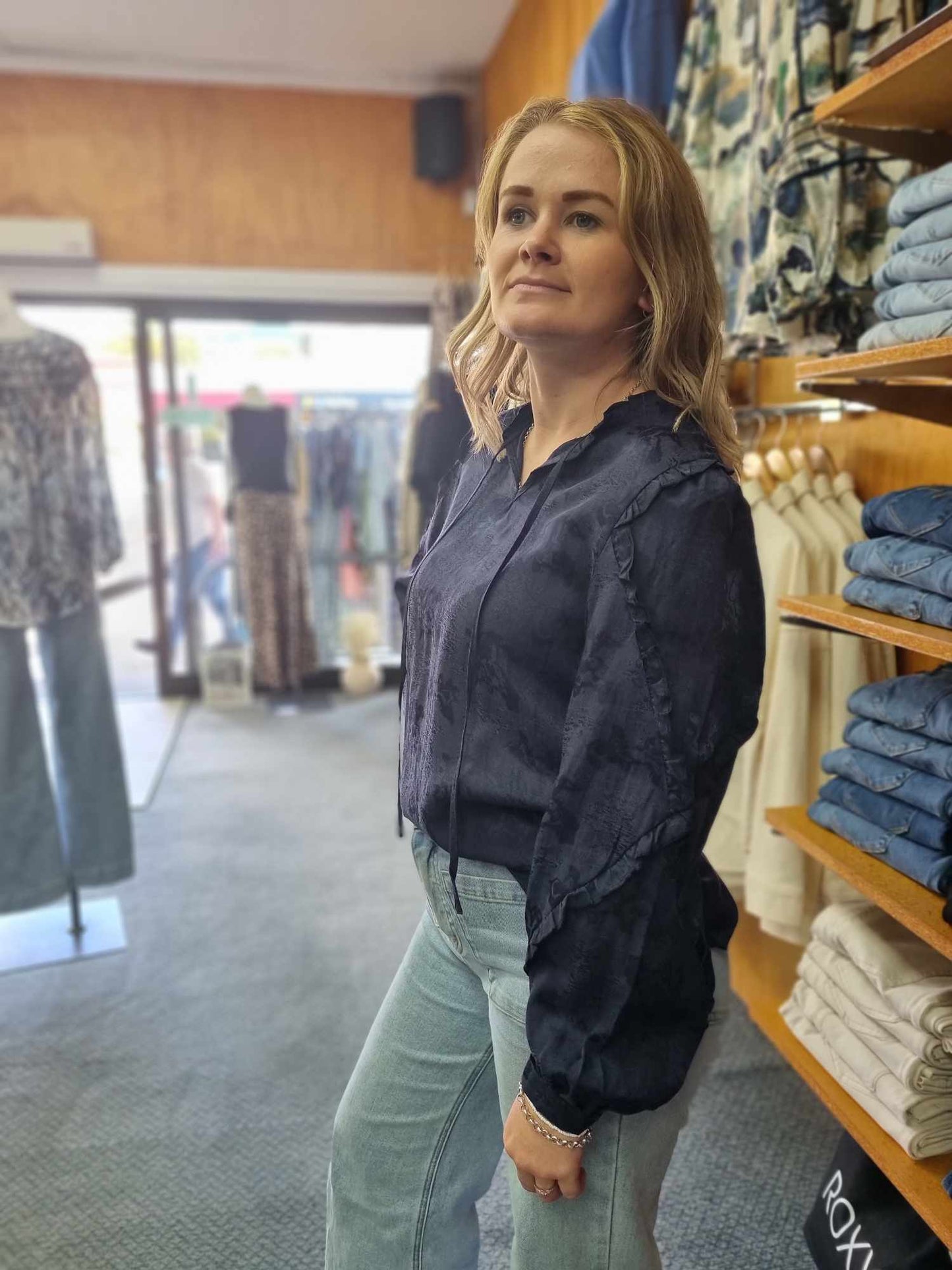 SEDUCE Trixie Top Navy