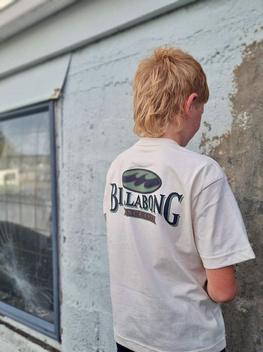 Billabong Boys Double Spread OG Tee Youth 8-14 years