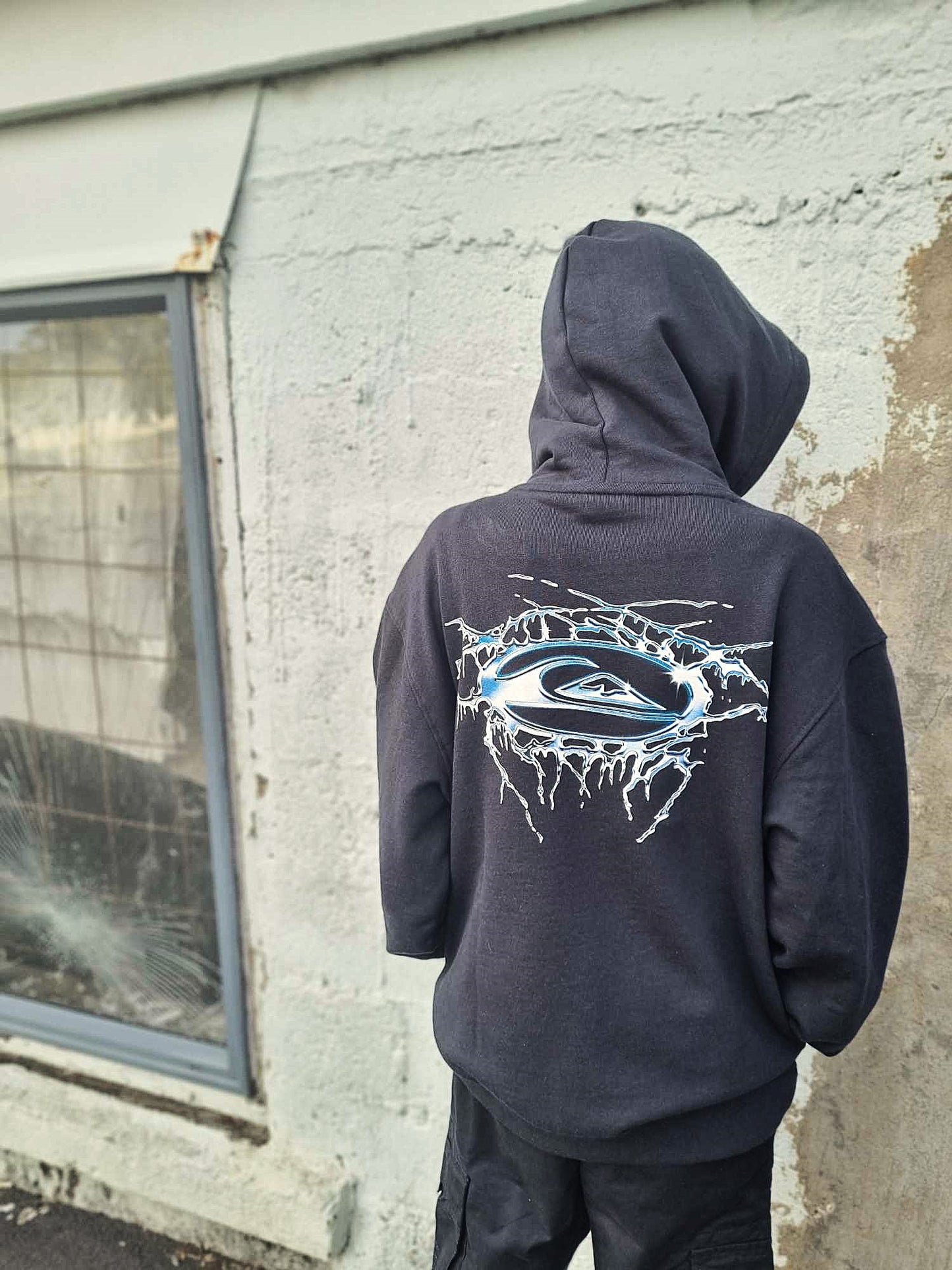 Quiksilver Chrome Lightning Hoodie Youth Boys 8-16 years