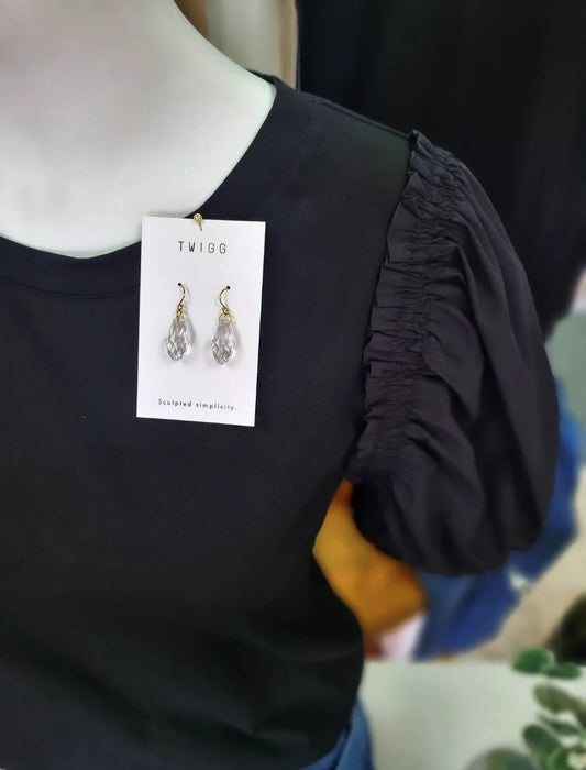 ZAFINA Amelia Top Black