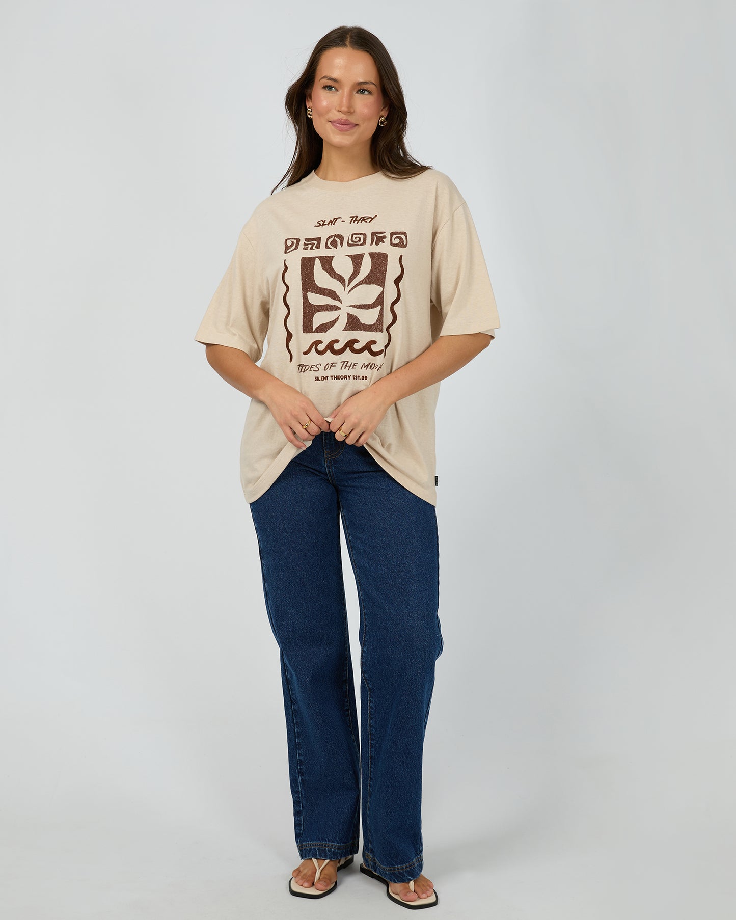 SILENT THEORY Tidal Tee Chalk