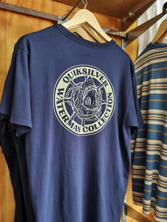 QUIKSILVER Steer Away Tee Navy