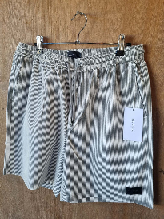 RPM Hickory Short Grey Pinstripe