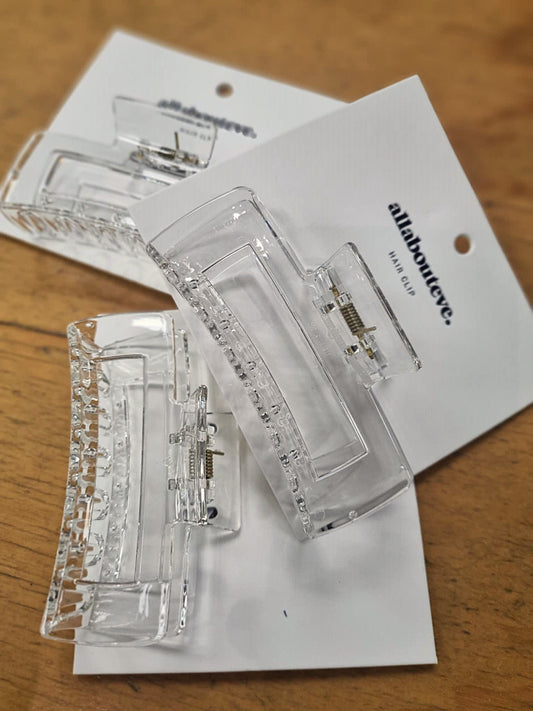 ALL ABOUT EVE Lacey Hair Clip Clear