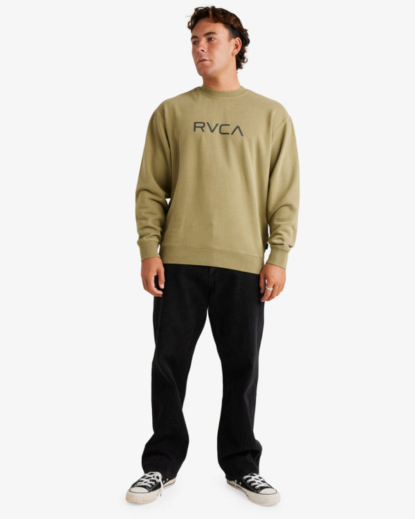 RVCA Big Wash Crew Oregano