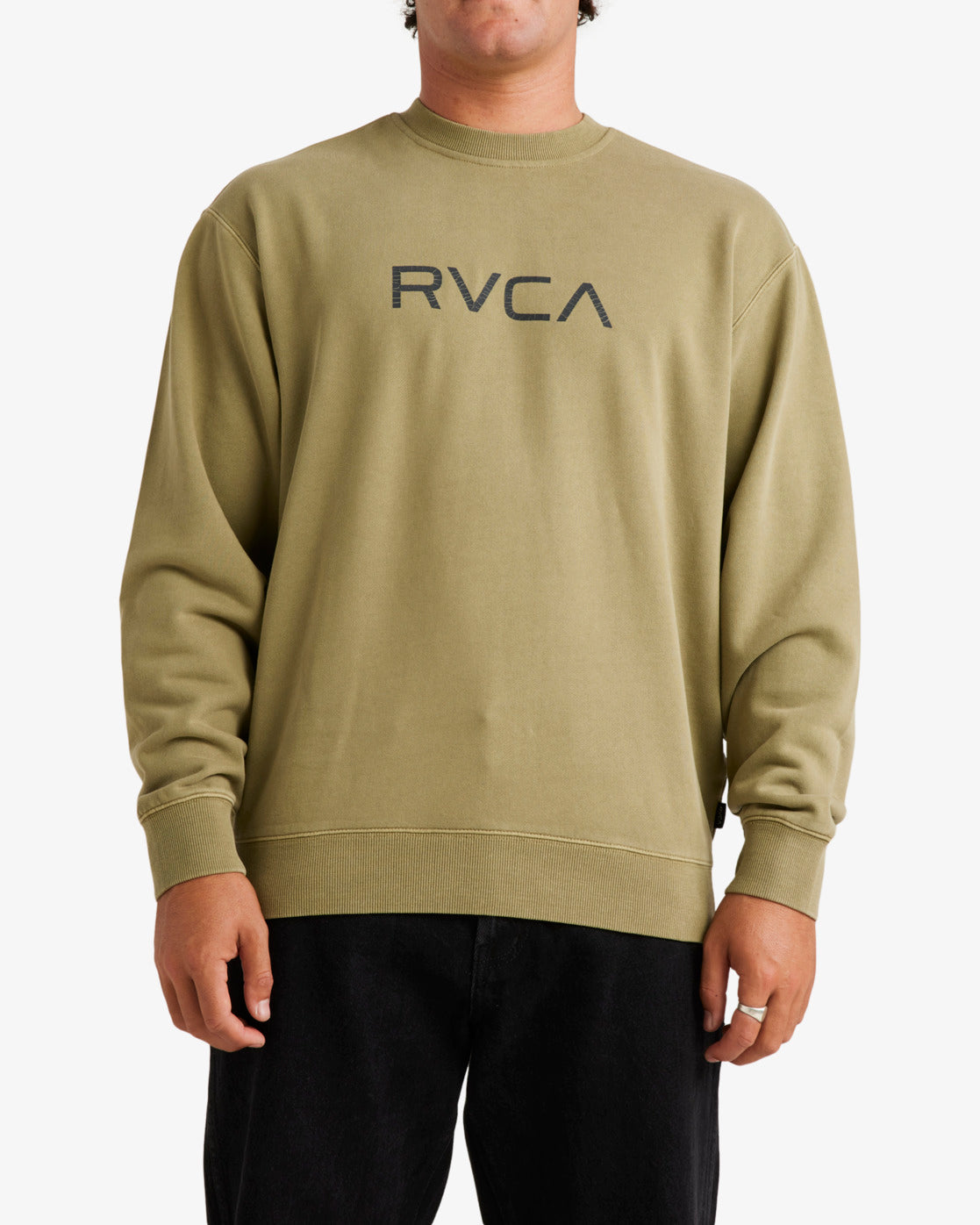 RVCA Big Wash Crew Oregano