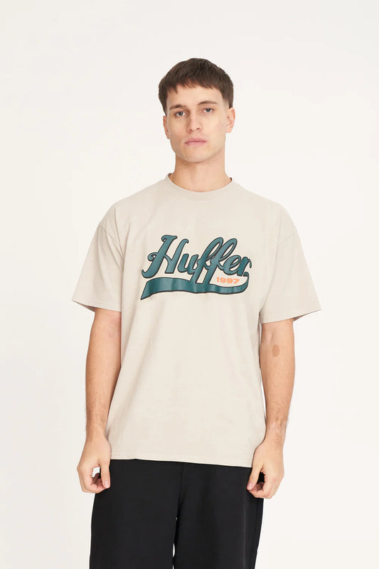 HUFFER Block Game Day Tee Moonrock