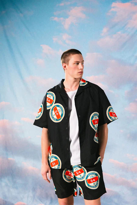 HUFFER X STEINLAGER Box Party Coasters Shirt