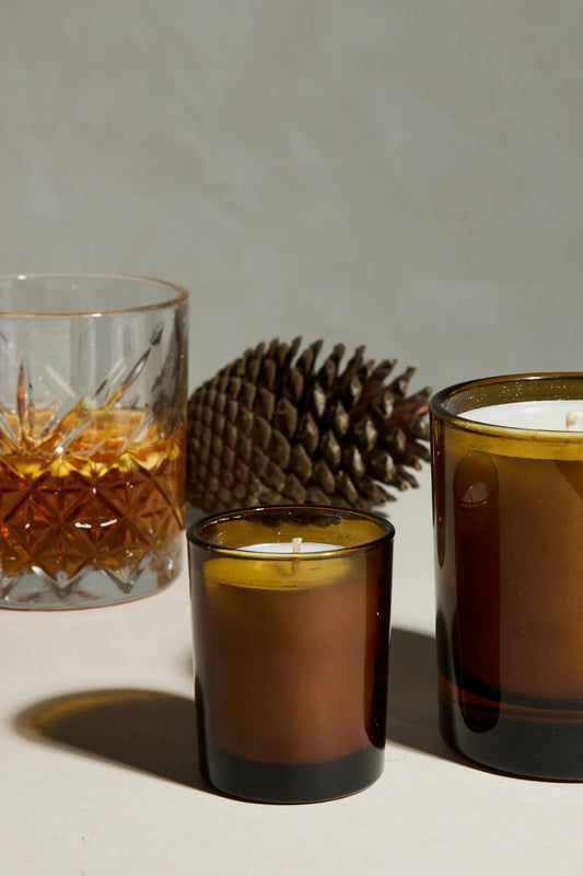 WILLOW+MAE Campfire Cocktails Bourbon + Butterscotch 60g Soy Small Candle
