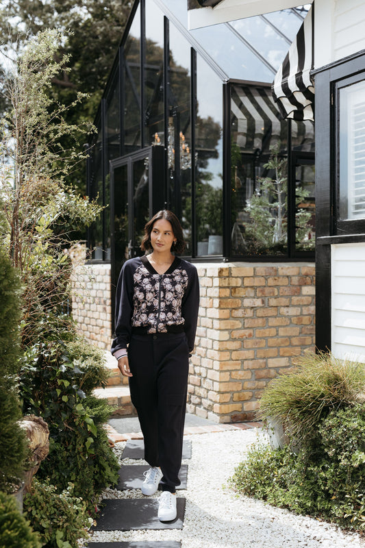 ET ALIA Dakota Jacket Velvet Garden