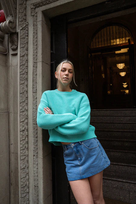 HUFFER Rush Jelly Crew Knit