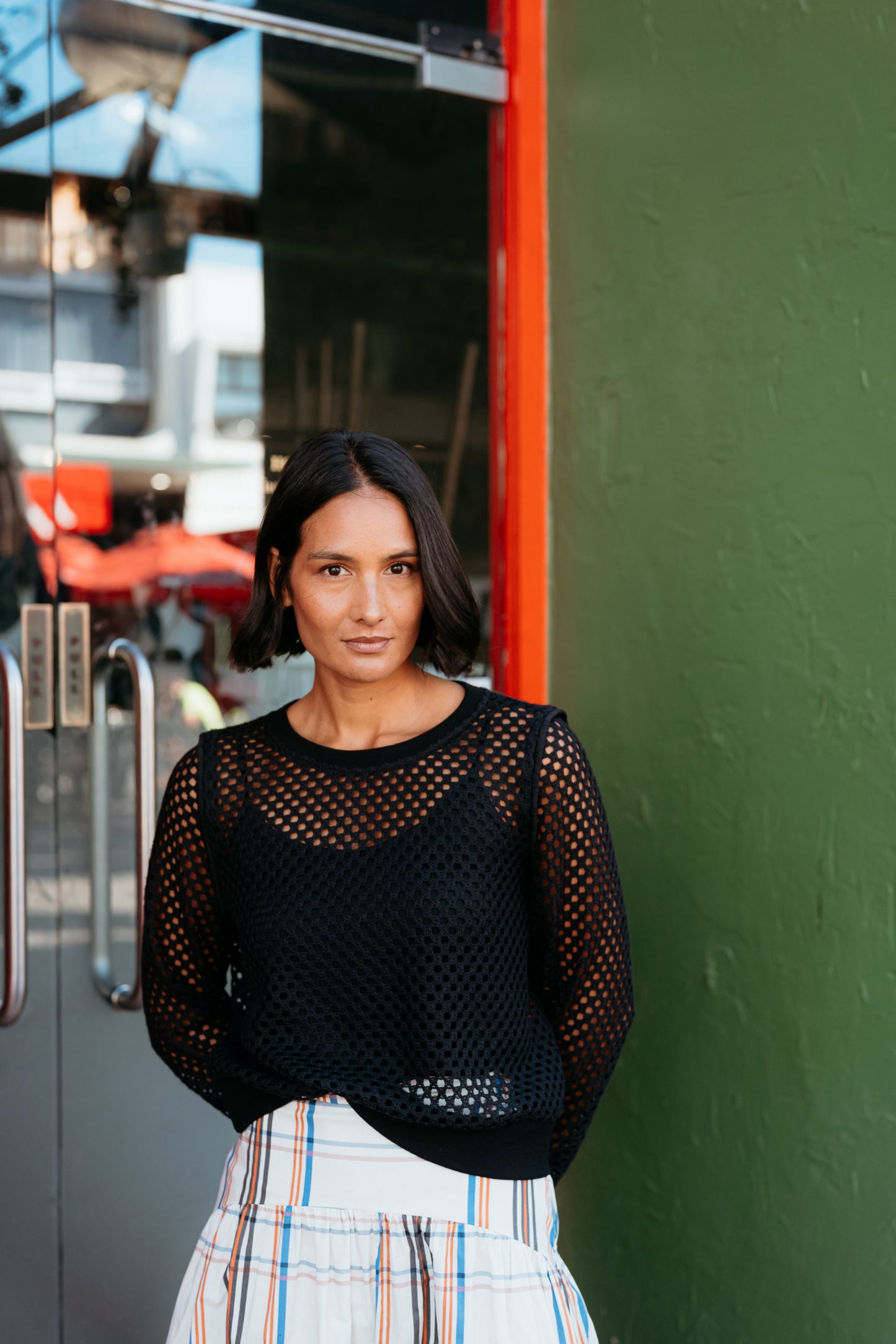 ET ALIA Cleo Knit Top Black