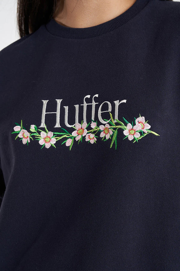 HUFFER Slouch Crew 350 Manuka