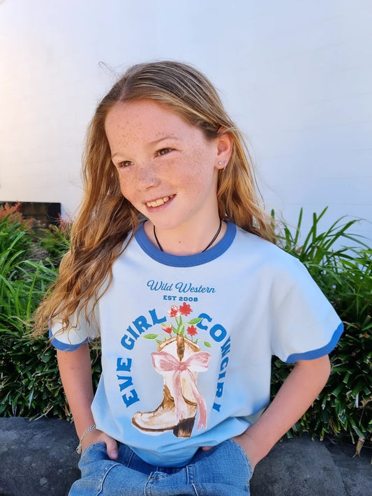 EVE GIRL Rodeo Ringer Tee 3-7 years