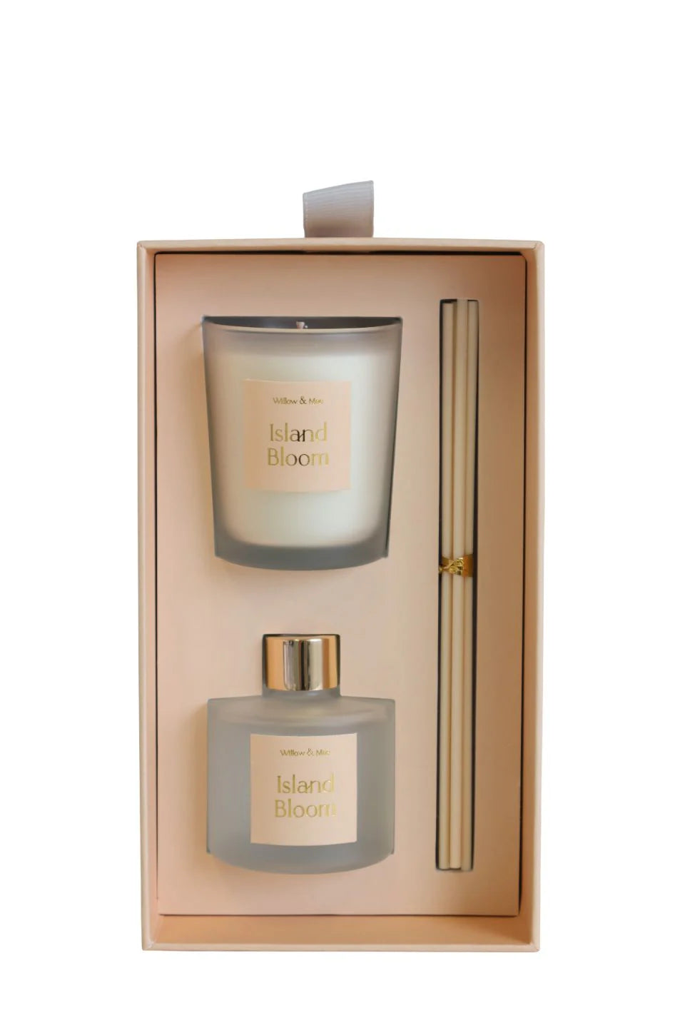 WILLOW + MAE Island Bloom Candle and Diffuser SET