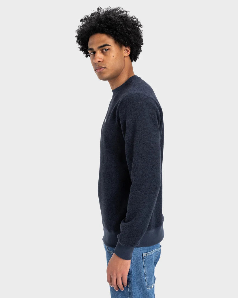 Quiksilver Keller Crew Dark Navy Heather