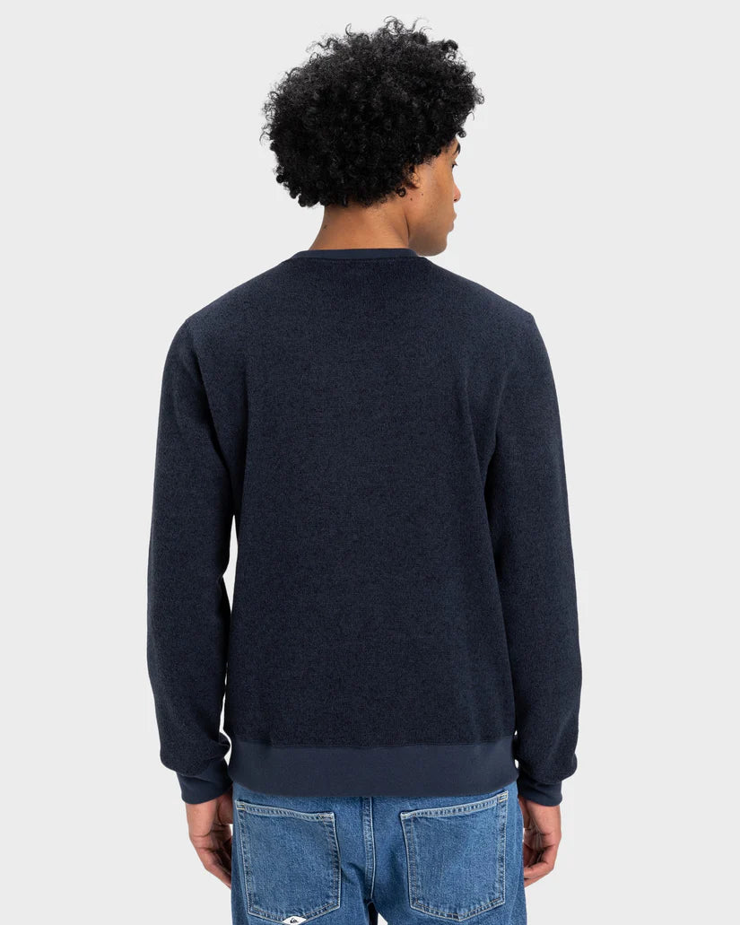 Quiksilver Keller Crew Dark Navy Heather