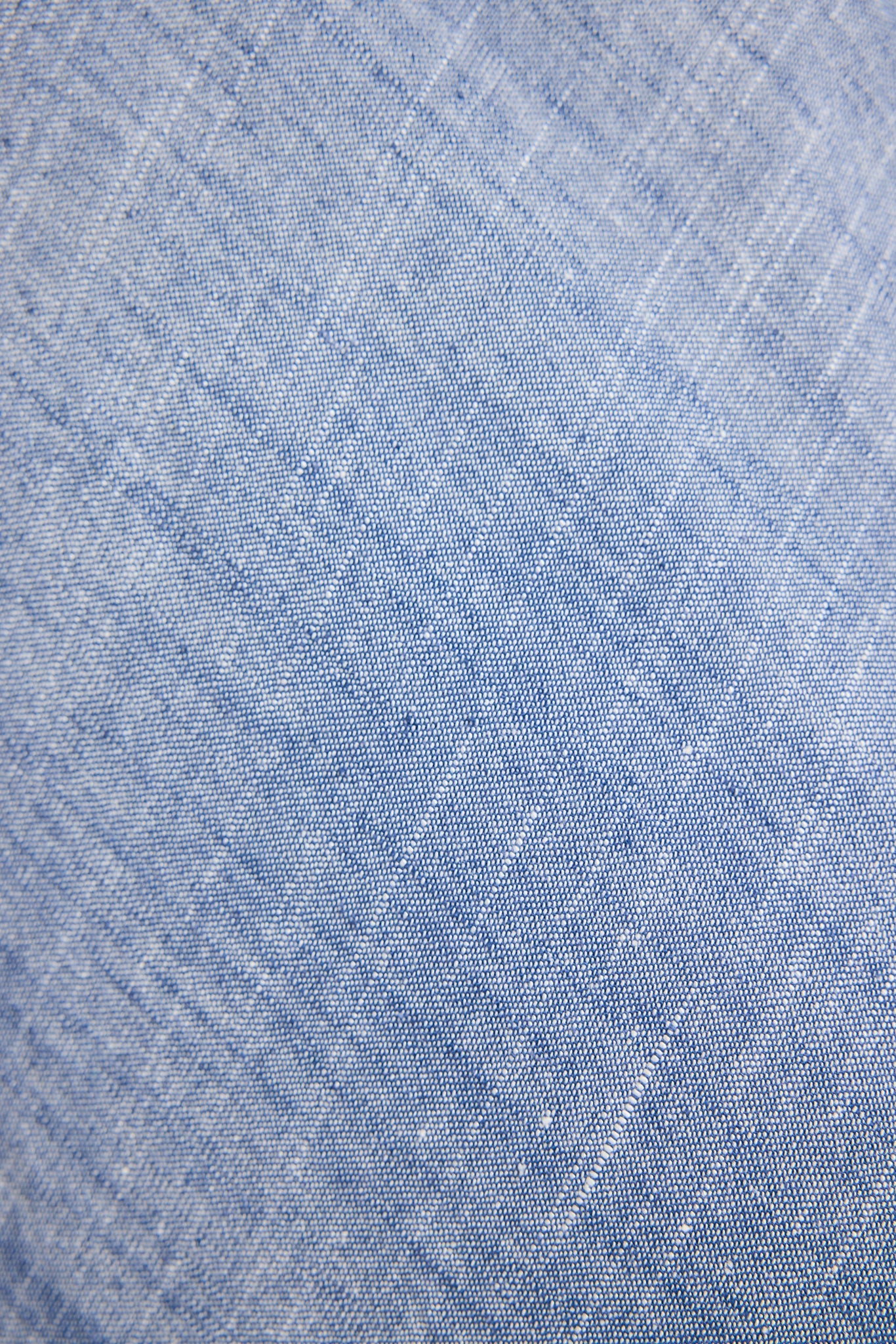 REUNION Lagos Chambray Bias Cut Maxi Skirt Blue
