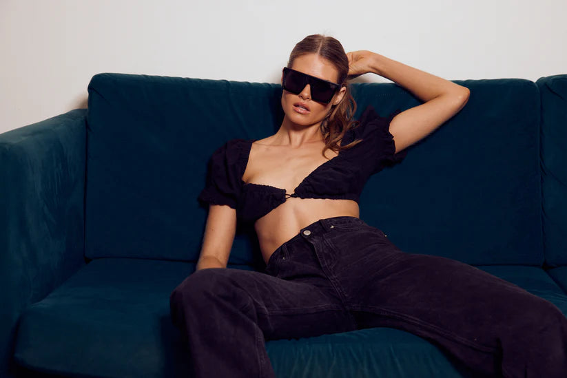 REALITY EYEWEAR Malibu Black Sunglass