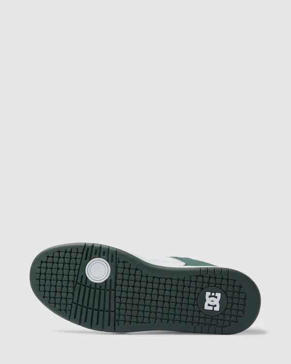 DC SHOES Manteca Green/Grey/White Shoe