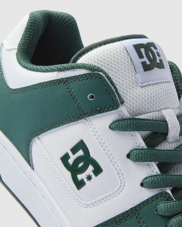 DC SHOES Manteca Green/Grey/White Shoe