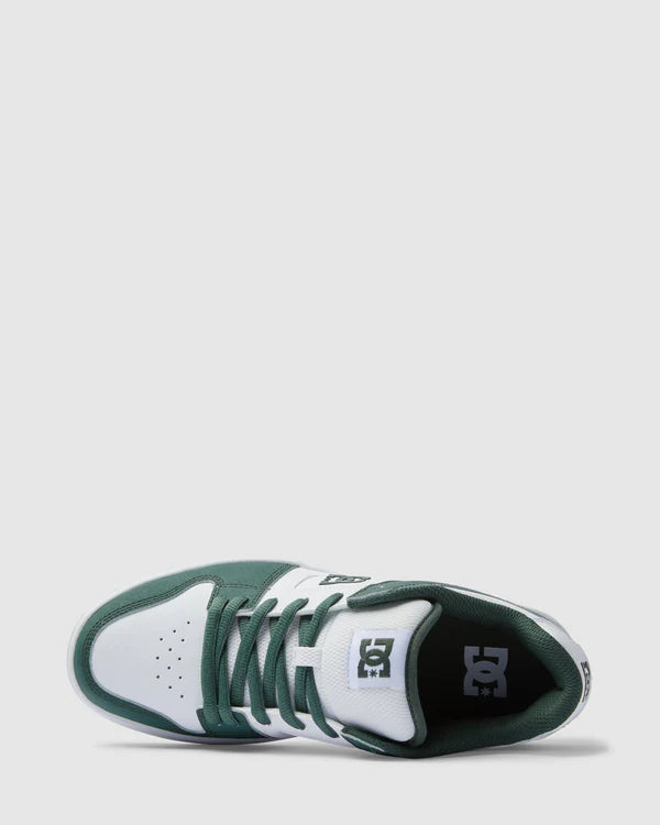 DC SHOES Manteca Green/Grey/White Shoe