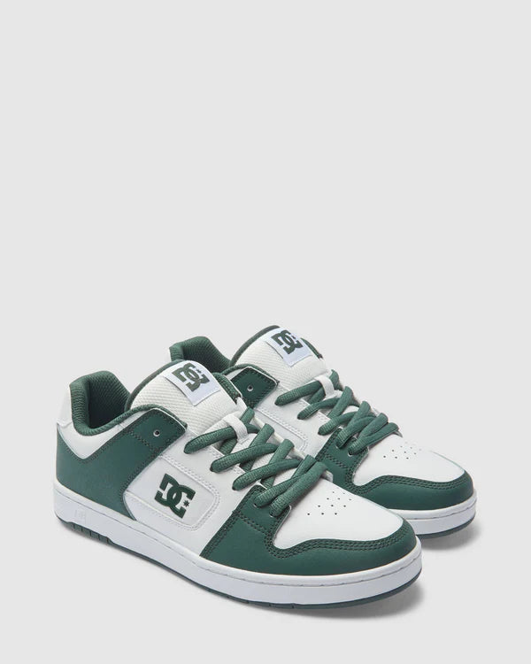 DC SHOES Manteca Green/Grey/White Shoe
