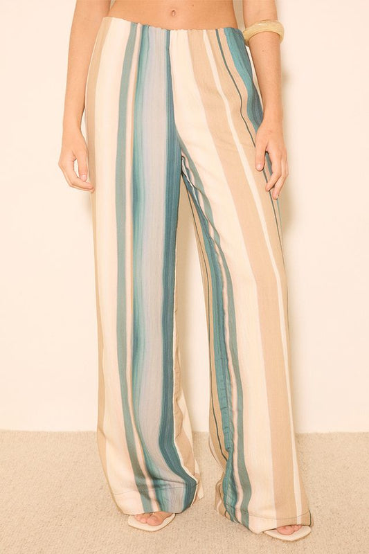 MON RENN Mirage Stripe Pant