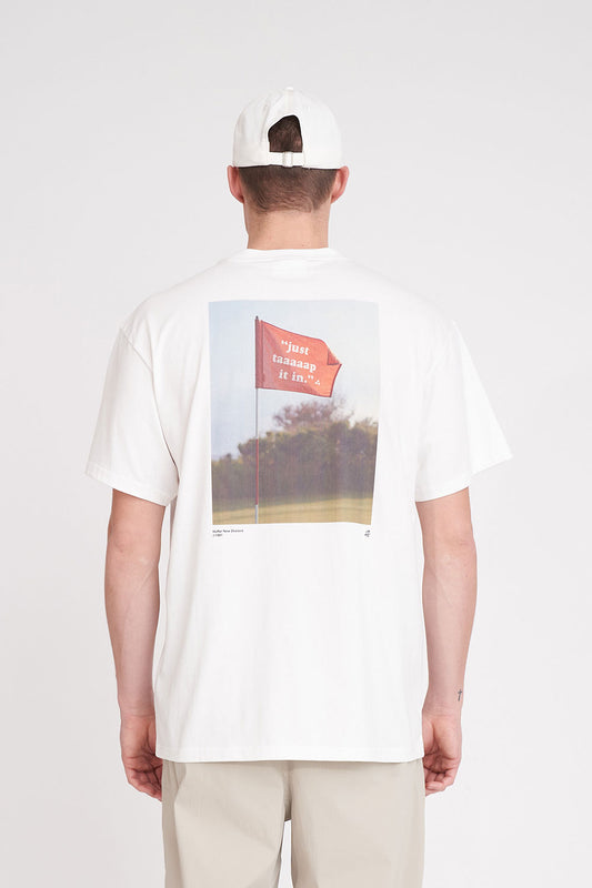 HUFFER Taaaaap it In Sup Tee Chalk