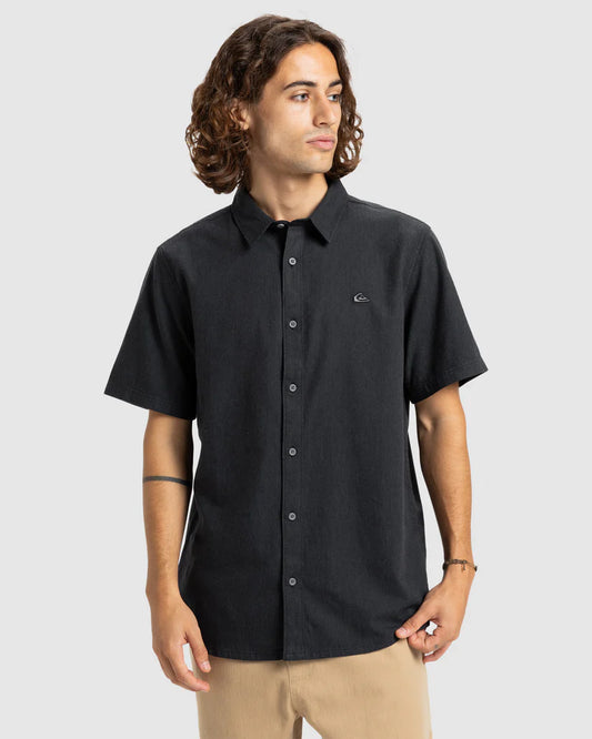 QUIKSILVER Premium Stretch Short Sleeve Shirt Black