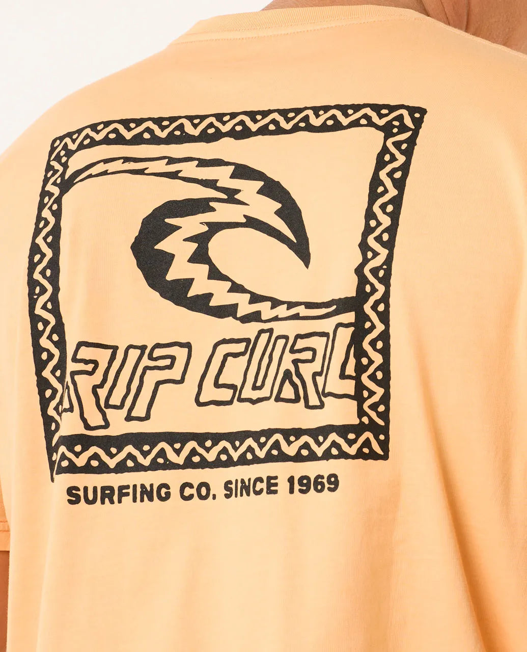 RIP CURL Raw Energy Trad Tee Mandarin Zest
