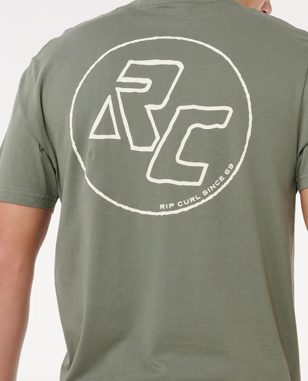 RIP CURL RC Tee Cactus Green