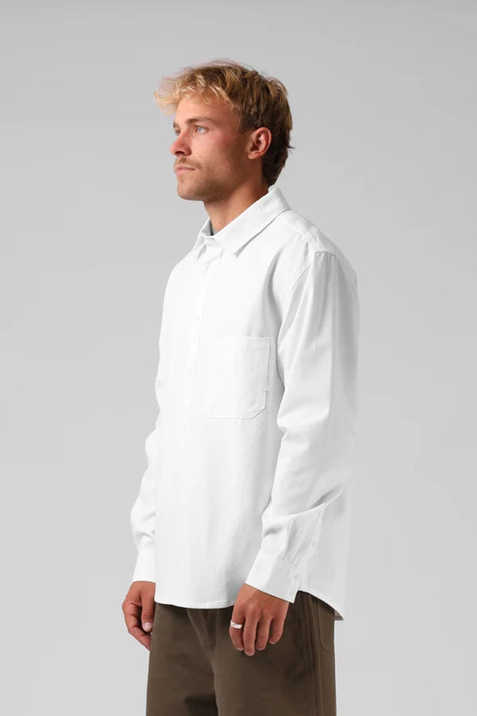 RPM Smart Long Sleeve Shirt White