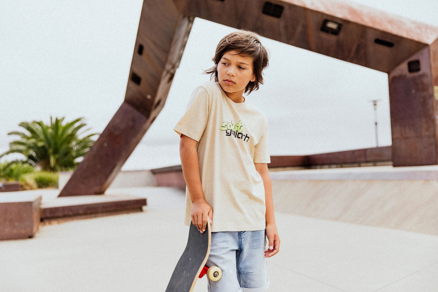 ST GOLIATH Bubble Text Tee 8-14 Years