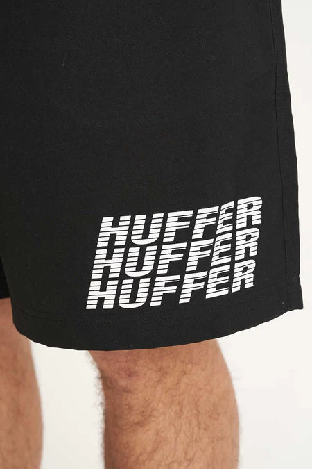 HUFFER Stacked Staple Trunk Black