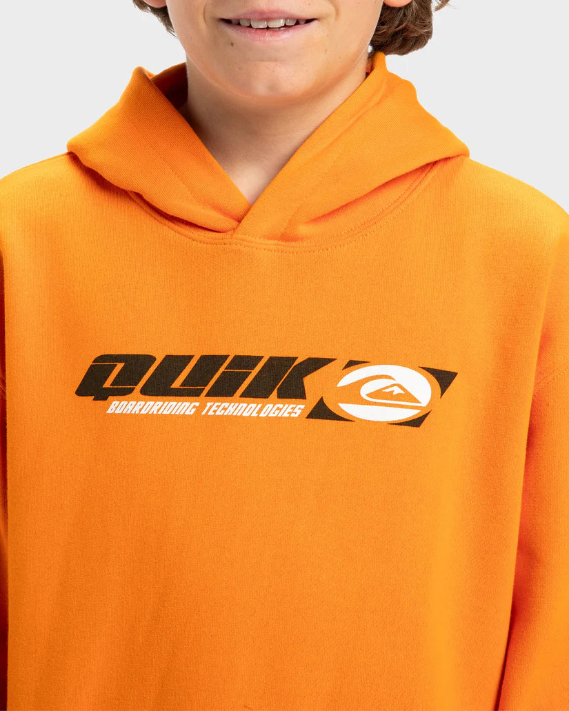 Quiksilver Youth Stencil Hood Boys Orange Pepper 8-16 years