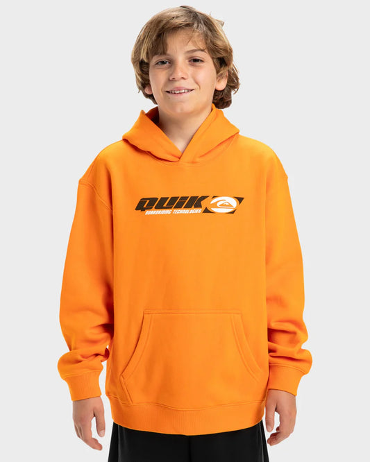 Quiksilver Youth Stencil Hood Boys Orange Pepper 8-16 years