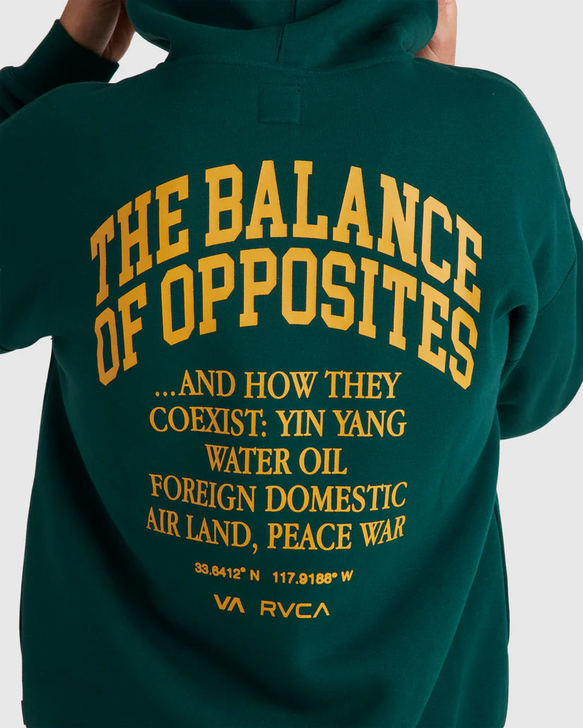 RVCA Trophy Hoodie Hunter Green