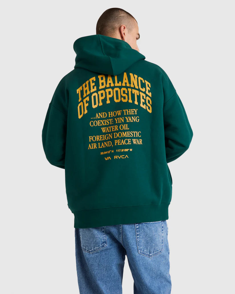 RVCA Trophy Hoodie Hunter Green