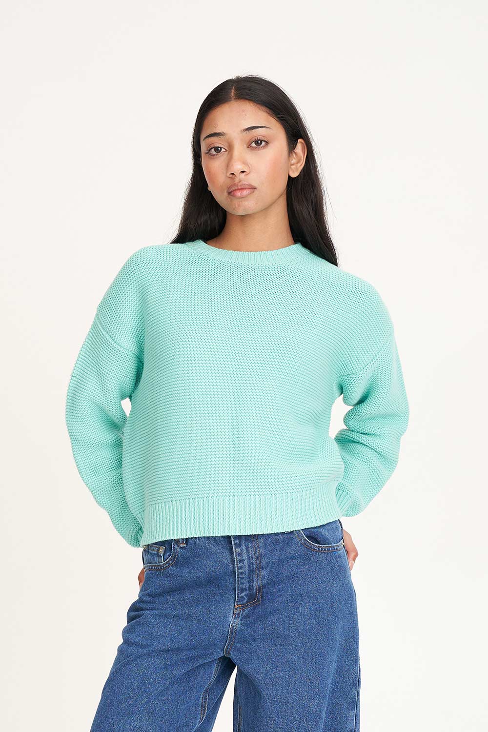 HUFFER Rush Jelly Crew Knit