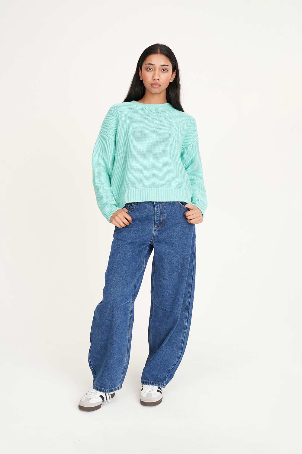 HUFFER Rush Jelly Crew Knit