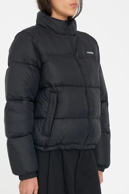 HUFFER Rider Puffer Jacket Black
